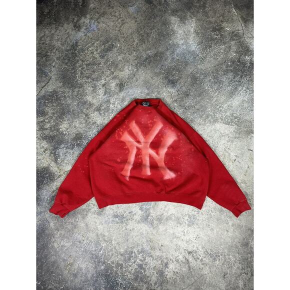 Vintage Starter Yankees Logo Crewneck